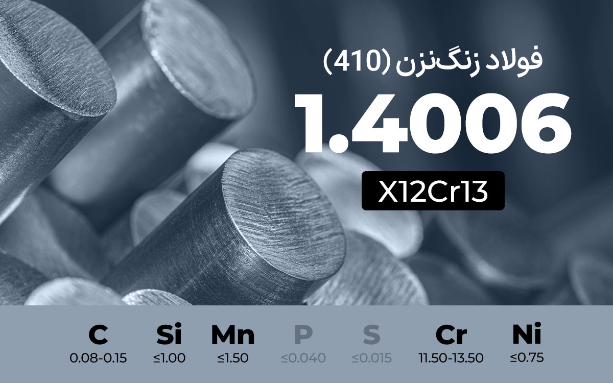 فولاد زنگ‌نزن 410 (1.4006)